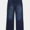 Dark Wash Baggy Bootcut Jeans Dark Wash Baggy Bootcut Jeans