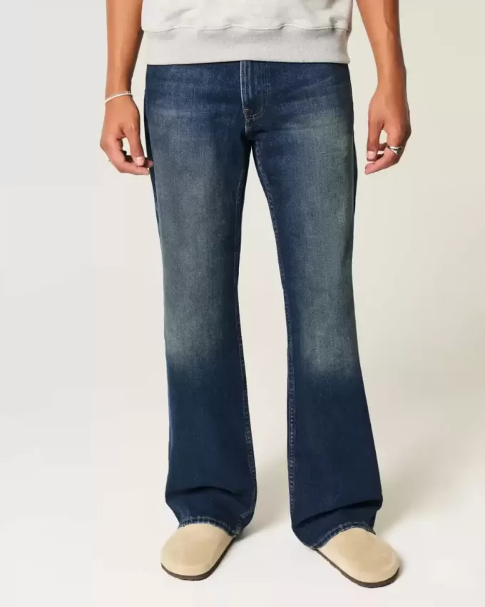 Dark Wash Relaxed Bootcut Jeans Dark Wash Relaxed Bootcut Jeans