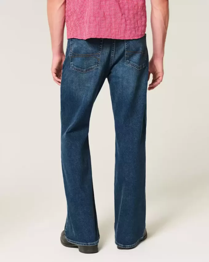 Dark Wash Relaxed Bootcut Jeans Dark Wash Relaxed Bootcut Jeans