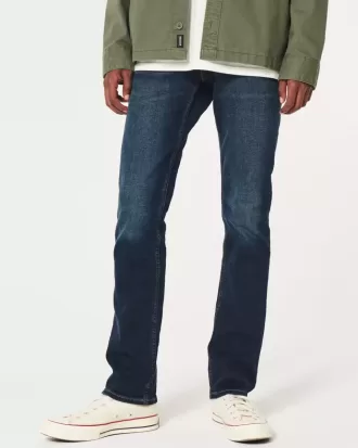 Dark Wash Slim Straight Jeans Dark Wash Slim Straight Jeans