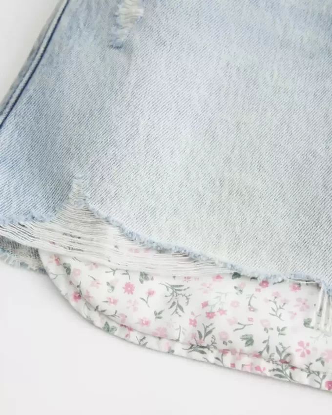 Denim Mini Skort Denim Mini Skort