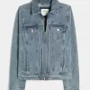 Denim Zip-Up Jacket Denim Zip-Up Jacket