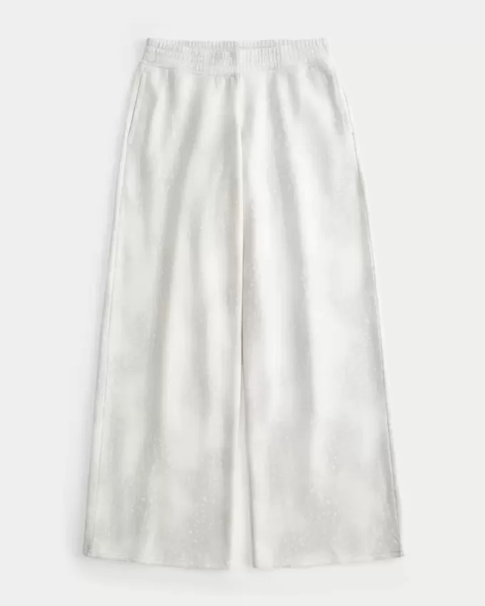 Doe Print Baggy Sweatpants Doe Print Baggy Sweatpants