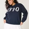 Easy 1990 Graphic Crew Sweatshirt