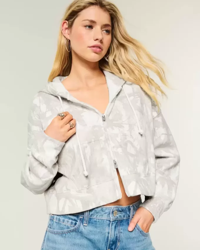 Easy Camo Zip-Up Hoodie Easy Camo Zip-Up Hoodie