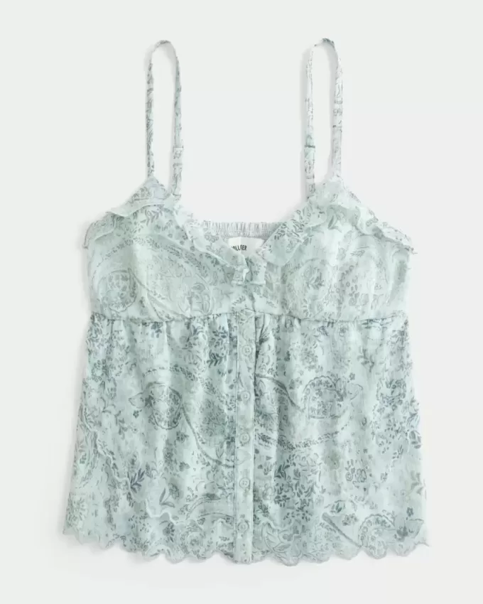Easy Chiffon Babydoll Top