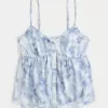 Easy Chiffon Babydoll Top Easy Chiffon Babydoll Top