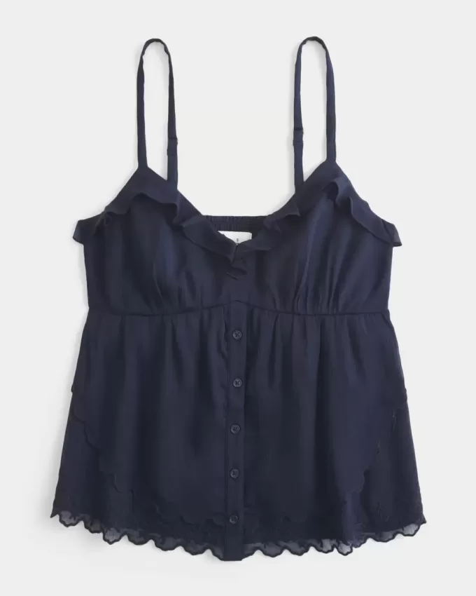 Easy Chiffon Babydoll Top