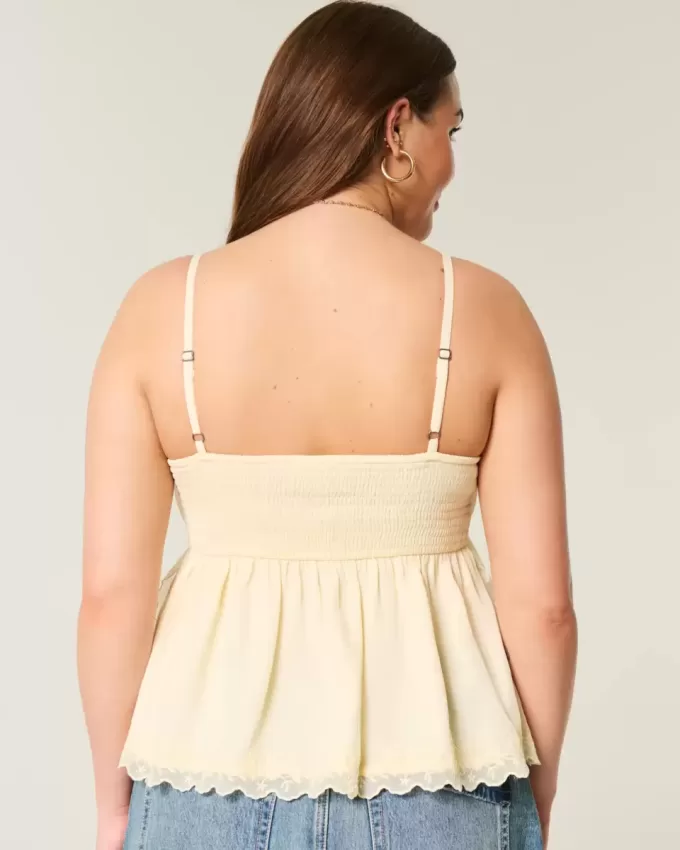 Easy Chiffon Babydoll Top