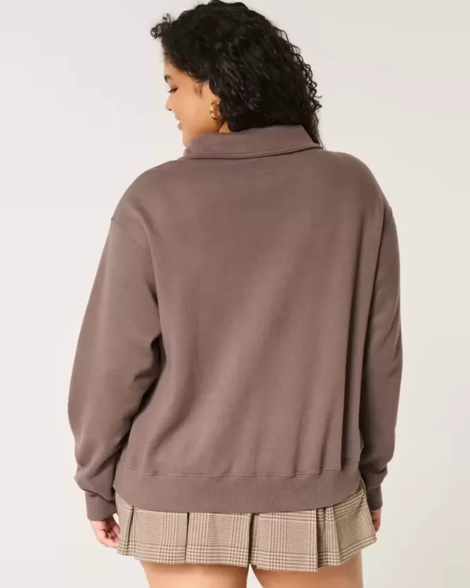 Easy Copenhagen Graphic Half-Zip Sweatshirt Easy Copenhagen Graphic Half-Zip Sweatshirt