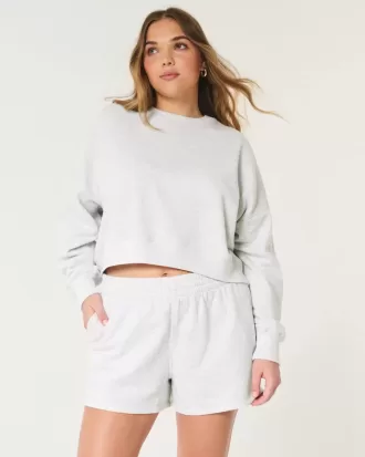 Easy Crew Sweatshirt & Fleece Shorts Bundle
