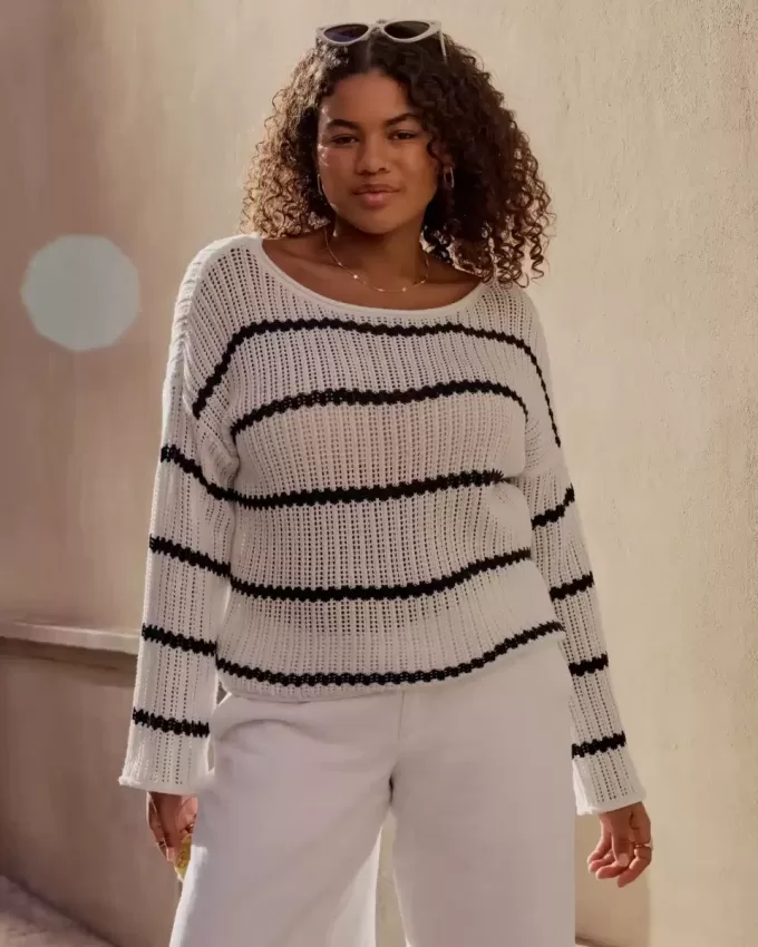 Easy Crochet-Style Sweater