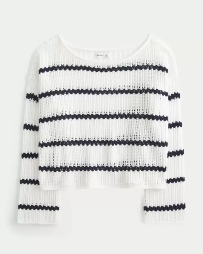 Easy Crochet-Style Sweater