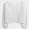 Easy Double Off-the-Shoulder Sweatshirt Easy Double Off-the-Shoulder Sweatshirt