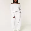 Easy Double Off-the-Shoulder Sweatshirt Easy Double Off-the-Shoulder Sweatshirt
