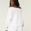 Easy Double Off-the-Shoulder Sweatshirt Easy Double Off-the-Shoulder Sweatshirt
