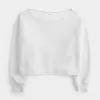 Easy Double Off-the-Shoulder Sweatshirt Easy Double Off-the-Shoulder Sweatshirt
