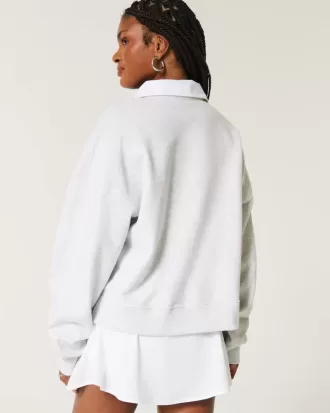 Easy Fleece West Village Graphic Rugby Polo