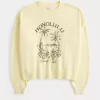 Easy Honolulu Graphic Crew Sweater Easy Honolulu Graphic Crew Sweater