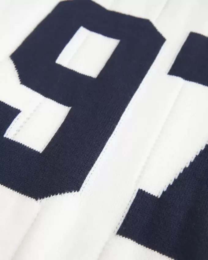 Easy Long-Sleeve Sweater Polo