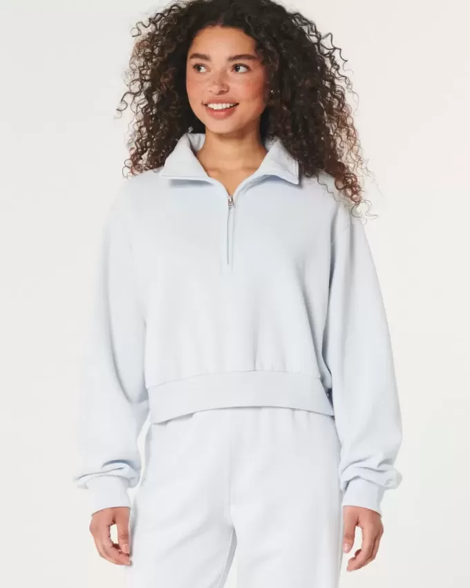 Easy Mini Half-Zip Sweatshirt