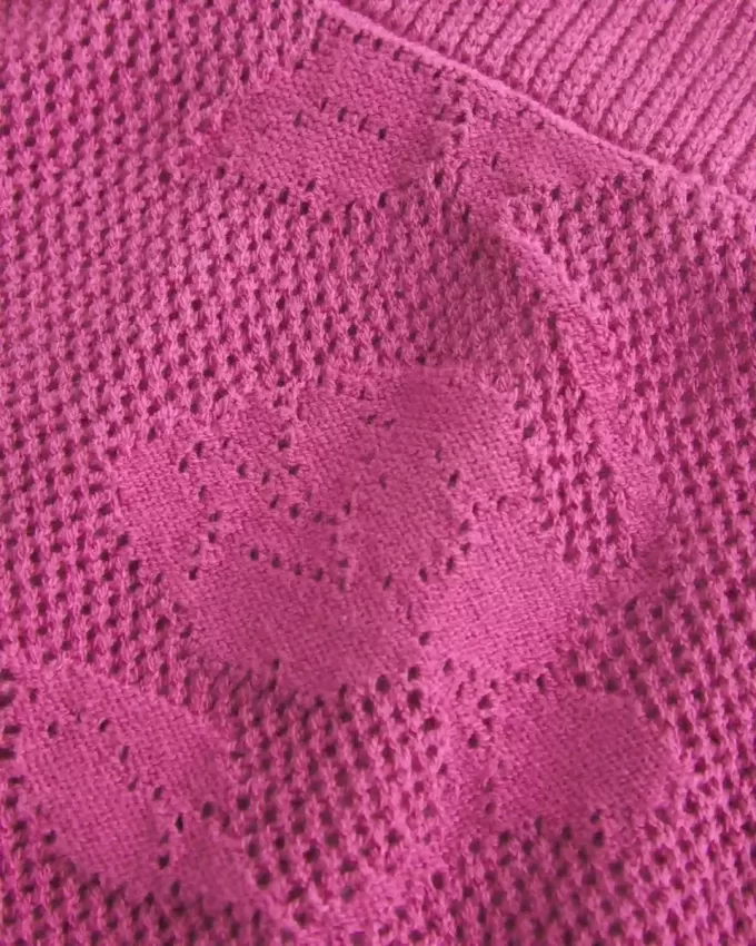 Easy Needlepoint-Style Halter Babydoll Cami Easy Needlepoint-Style Halter Babydoll Cami