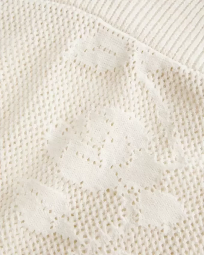 Easy Needlepoint-Style Halter Babydoll Cami