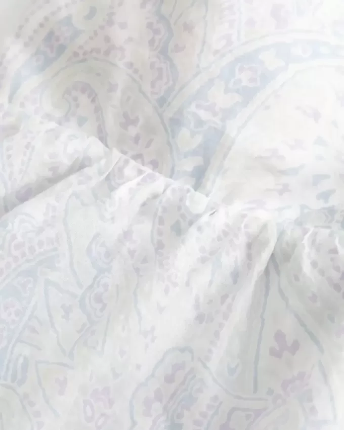 Easy Paisley Pattern Babydoll Top Easy Paisley Pattern Babydoll Top