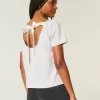 Easy Ribbon Tie-Back New York Graphic Tee