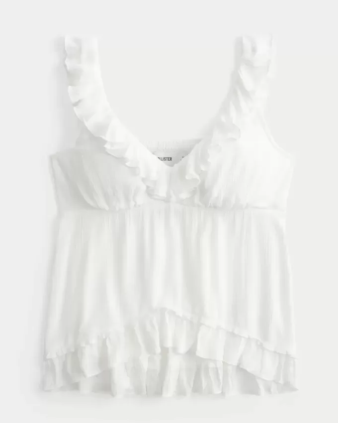 Easy Ruffle Babydoll Top Easy Ruffle Babydoll Top