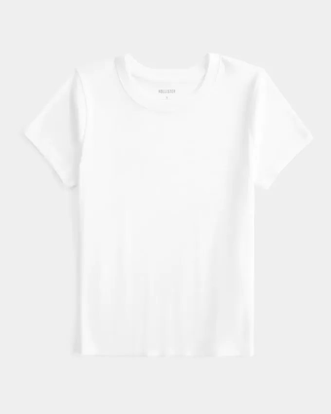 Easy Short-Sleeve Crew Baby Tee Easy Short-Sleeve Crew Baby Tee