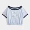 Easy Short-Sleeve Terry Fleece Graphic Sweatshirt Easy Short-Sleeve Terry Fleece Graphic Sweatshirt