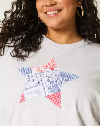 Easy Star Graphic Crew Sweatshirt