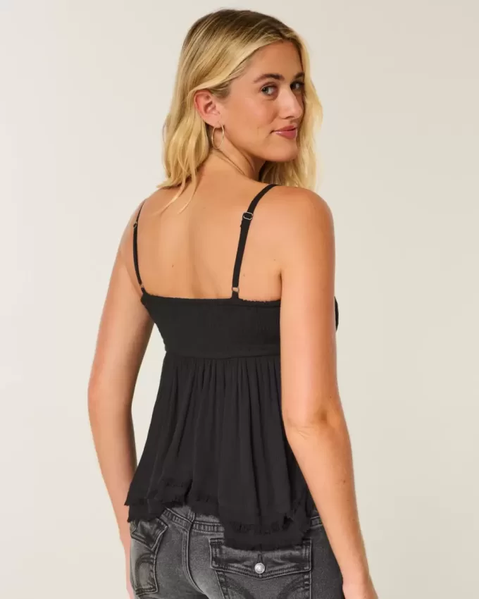 Easy Studded Babydoll Top Easy Studded Babydoll Top