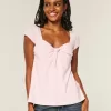 Easy Tie Bust Babydoll Top
