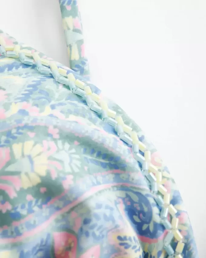 Embellished Triangle Bikini Top Embellished Triangle Bikini Top