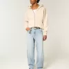 Embroidered Light Wash Skater Baggy Jeans Embroidered Light Wash Skater Baggy Jeans