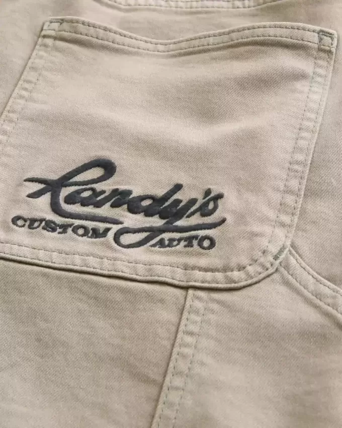 Embroidered Loose Painter Jeans Embroidered Loose Painter Jeans