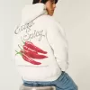 Extra Spicy Peppers Graphic Hoodie Extra Spicy Peppers Graphic Hoodie