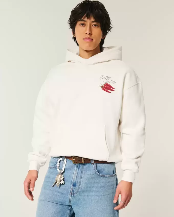 Extra Spicy Peppers Graphic Hoodie Extra Spicy Peppers Graphic Hoodie