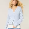 Eyelet Crew Cardigan Eyelet Crew Cardigan
