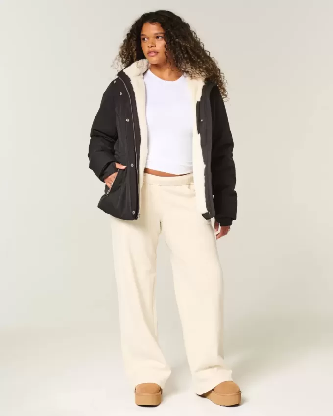 Faux Fur-Lined All-Weather Jacket Faux Fur-Lined All-Weather Jacket