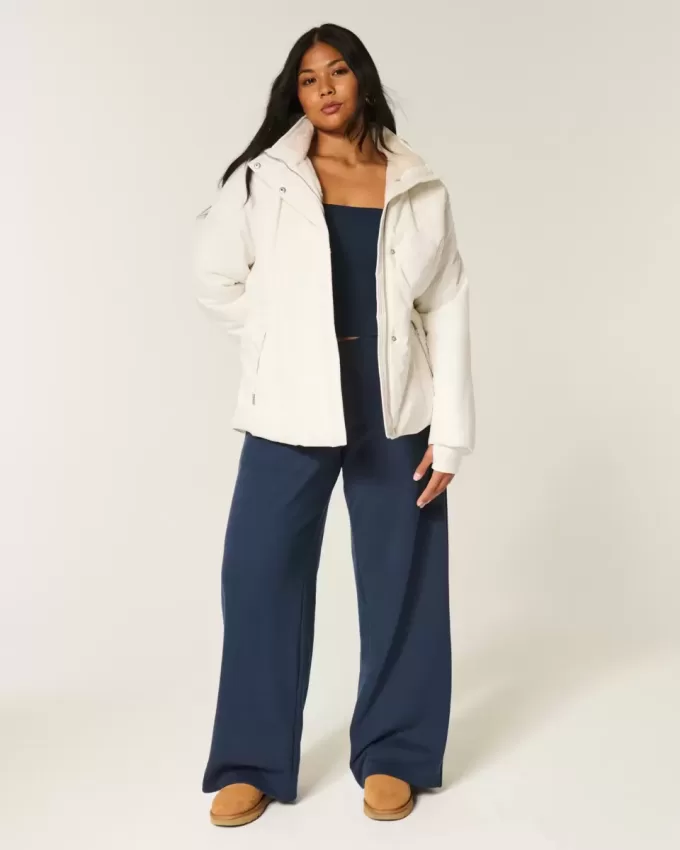 Faux Fur-Lined All-Weather Jacket