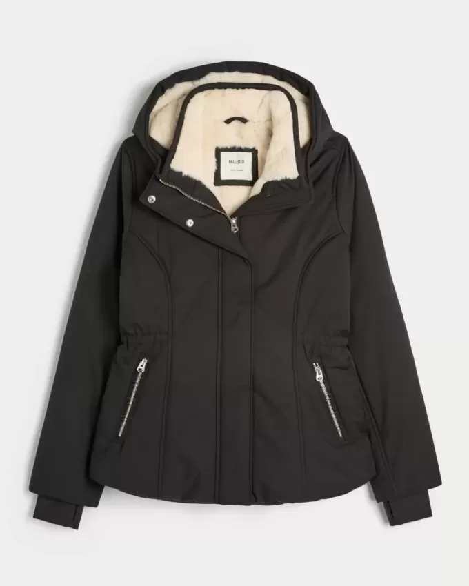 Faux Fur-Lined All-Weather Jacket Faux Fur-Lined All-Weather Jacket