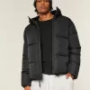 Faux Fur-Lined Puffer Jacket Faux Fur-Lined Puffer Jacket