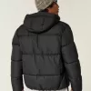 Faux Fur-Lined Puffer Jacket Faux Fur-Lined Puffer Jacket