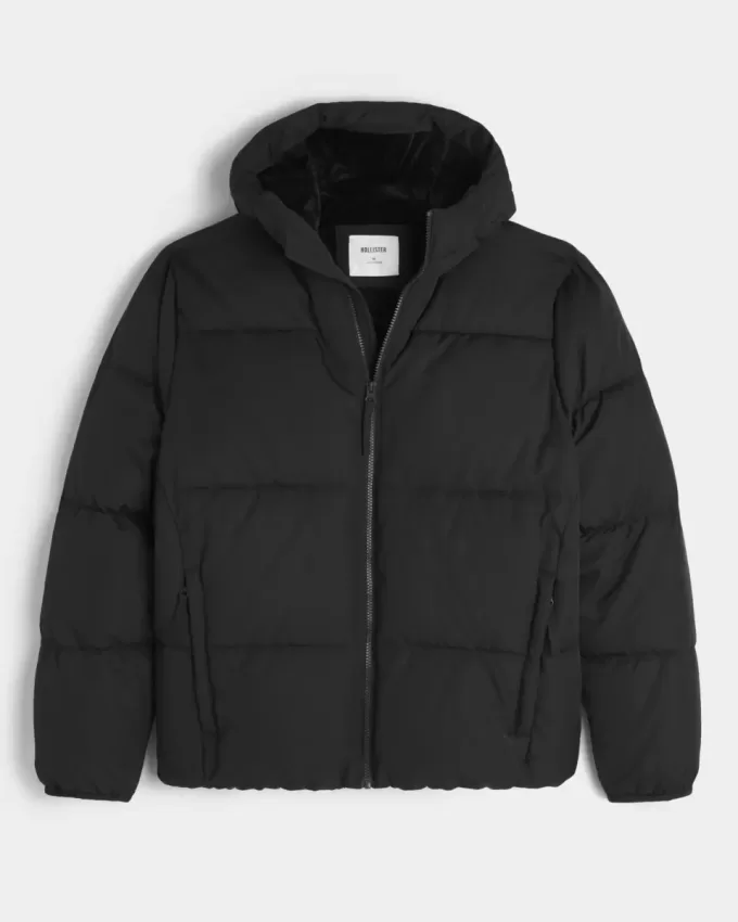 Faux Fur-Lined Puffer Jacket Faux Fur-Lined Puffer Jacket