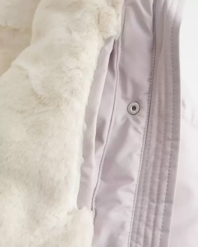 Faux Fur-Lined Puffer Jacket Faux Fur-Lined Puffer Jacket