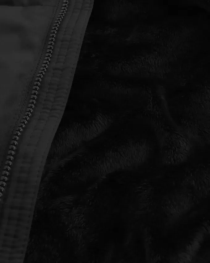 Faux Fur-Lined Puffer Jacket Faux Fur-Lined Puffer Jacket