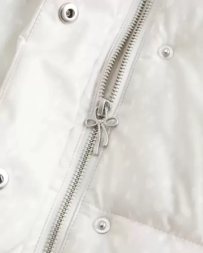 Faux Fur-Lined Puffer Jacket Faux Fur-Lined Puffer Jacket